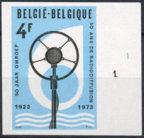 Delcampe - [(*) SUP] N° 1691, Radio, Non Dentelé - N° De Planche 1 (tirage 8 Ex) - Altri & Non Classificati