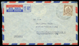 Delcampe - Br Lebanon, Benghazi 1957 Airmail Cover > Germany #bel-1343 - Libanon