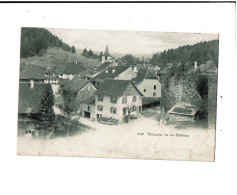 Delcampe - VALANGIN VU DU CHATEAU - Valangin