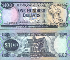 Guyana Pick-Nr: 31, Signatur 12 Bankfrisch 1999 100 Dollars - Guyana