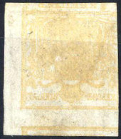 O 1850, 1 Kr. Gelbocker In Type Ib, Doppelseitiger Und Kopfstehender Druck, Entwertet "INNSBRUCK", ANK 1a - Other & Unclassified