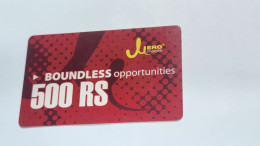 NEPAL-(NP-MER-REF-0004)-Red Pattern(500)-max Retail 510-(3)-(8019-5873-70460)-(RS.500 RUPIA NEPAL)-good Card - Nepal