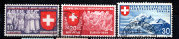 SUISSE / SERIE  N° 326 à 328 - Gebraucht