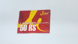 NEPAL-(NP-MER-REF-0007)-Red Pattern-(50)-max Retail 51,mini Card-(6)(228-623-898-4124)(RS.50 RUPIA NEPAL)-good Card - Nepal