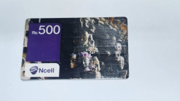 NEPAL-(NP-NCE-REF-0002A)-Market-(8)(171-331-486-8409)(RS.500 RUPIA NEPAL)-good Card - Nepal
