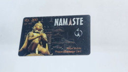 NEPAL-(NP-NTC-REF-0001A)-Namaste-(18)(NEPAL TELECOM)(RS.200)(2712197778411)(31/12/2009)-prepiad  Card - Nepal