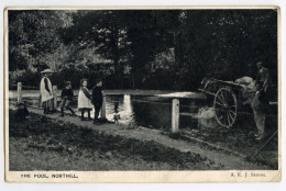 NORTHILL, THE POOL / SKELETON POSTMARK / NORTHILL GRANGE, BIGGLESWADE / READING, OXFORD RD., (TREMONGER) - Altri & Non Classificati