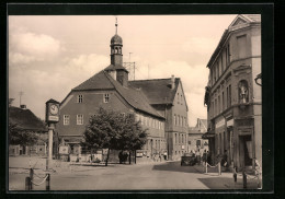 AK Teuchern /Kr. Hohenmölsen, Markt Mit Rathaus - Teuchern