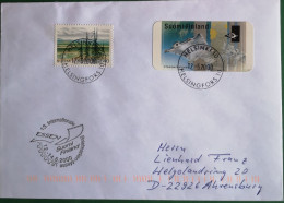 Finnland 2000 Gebrauchsbrief ATM Flughund SSt Briefm.Messe Essen-Suomi - Briefe U. Dokumente