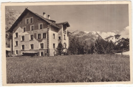 Fextal Im Ober-Engadin (1950 M) - Hotel 'Sonne' (Pensjon)  Mit Piz Tremoggia - (Schweiz/Suisse) - Stampa