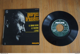 GEORGES BRASSENS LE GRAND CHENE EP 1967 LANGUETTE - 45 T - Maxi-Single