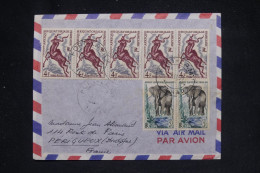 TCHAD - Enveloppe De Fort Lamy Pour La France En 1959 Avec TP AEF - L 166437 - Brieven En Documenten