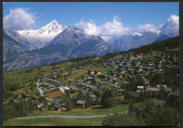 Voralpe Ronalp Ob Bürchen, Wallis -  Used 27-7-1992 - Scans For Condition (Originalscan !!) - Bürchen