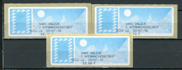 BT2-25  Timbres De Distributeur 3 Vignettes  Type Valence De 1996   A Saisir !!! - 1999-2009 Vignettes Illustrées