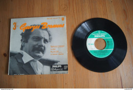 GEORGES BRASSENS CHANSON POUR L AUVERGNAT EP 1960 VARIANTE - 45 T - Maxi-Single