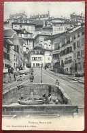 Fribourg Basse Ville Vue Pas Courante A Circulé Le 01/06/1906 - Fribourg
