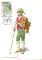 31508 - Carte Maximum - Portugal - Europa CETP 81 - Campino Do Ribatejo - Traje Tipico - Typical Costume Typique - Maximum Cards & Covers