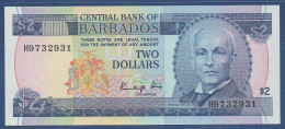 BARBADOS - P. 36 - 2 Dollars ND (1986), UNC, S/n: See Photos - Barbados
