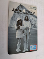 GIBRALTAR  LANDYS & GYR  50 UNITS / 605L /    JOHN & JOKO  MARRIED IN GIBRALTAR  /MINT   ** 19998 ** - Gibilterra