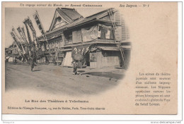 Delcampe - YOKOHAMA -  La Rue Des Théatres à Yokohama - Yokohama