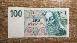 Czech Republic，100 Korun，1993 ，pick 5a，GEM UNC Condition - Tchéquie