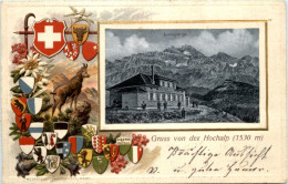 Urnäsch - Gruss Von Der Hochalp - Litho - Urnäsch