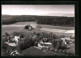 AK Hüttwilen, Kurhaus Schloss Steinegg Vom Flugzeug Aus - Hüttwilen