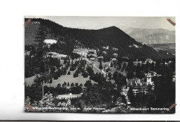 CPA PHOTO WIMBAD SEMMERING - Semmering