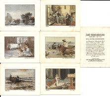 BD04 - SERIE COMPLETE 50 CARTES DE RESZKE - ART TRESAURES - Andere & Zonder Classificatie