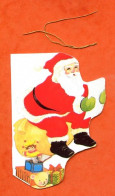 Etiquette Cadeau Pere Noel Mini Carte 7 - Kerstmannen
