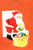 Etiquette Cadeau Pere Noel Mini Carte 6 - Kerstmannen