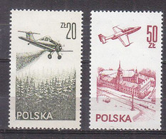 R3817 - POLOGNE POLAND AERIENNE Yv N°57/58 ** - Ungebraucht