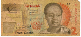 GHANA P37Ab  2  CEDIS 1.7.2014  #BJ  Signature 13     VG - Ghana
