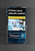 Tabacco Pacchetto Di Sigarette Italia - Rothmans Blue 100 Da 20 Pezzi - ( Vuoto ) - Empty Cigarettes Boxes