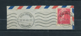 Greece-"Ancient Art (II)" 3,50dr. UsH On Fragment, W/ "SYNTAGMATOS SQUARE~ATHINON -22.6.1956" Type X Mechanical Postmark - Marcophilie - EMA (Empreintes Machines)