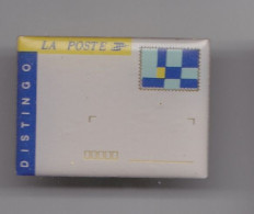 Pin's La Poste Enveloppe Distingo Réf 3156 - Mail Services