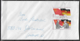 DDR Lettre 1972 Drapeaux RDA  URSS - Covers