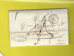 LAC 1847 De St Etienne Loire Sign. Maçonnique Maras Pour Sirvanton St Chamond Loire V .SCANS - 1801-1848: Vorläufer XIX