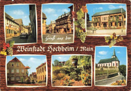 Hochheim Main Ortsansichten Park Kirche Fa Burgeff Co - Hochheim A. Main