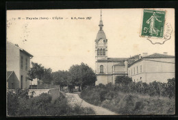 CPA Feyzin, L`Église - Feyzin