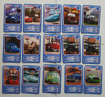 Lot 15 Cartes Auchan Disney Pixar - Cars - - Disney