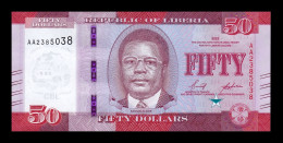 Liberia 50 Dollars Samuel Kayon Doe 2022 Pick 40 Sc Unc - Liberia