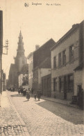 BELGIQUE - Dieghem - Rue - église - Clocher - Animé - Chemin - Edit Nels - Carte Postale Ancienne - Diegem