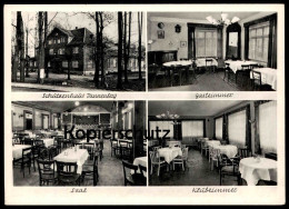 ÄLTERE POSTKARTE SCHÜTZENHAUS DANNENBERG ELBE CLUBZIMMER SAAL GASTZIMMER KURT BRÜSCHKE Ansichtskarte AK Postcard Cpa - Dannenberg