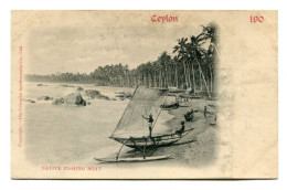 CEYLAN (Sri Lanka) > Native Fishing Boat. - Sri Lanka (Ceylon)