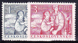 ** Tchécoslovaquie 1948 Mi 550-1 (Yv 482-3), (MNH)** - Ungebraucht