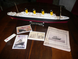 MAQUETTE MONTEE TITANIC REVELL CENTENAIRE 2012 + BROCHURE WHITE STAR - Boats