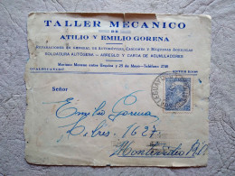 ARGENTINA, Envelope Belonging To "Atilio And Emilio Gorena's Mechanical Workshop, General Repairs, Autogenous Welding." - Gebruikt