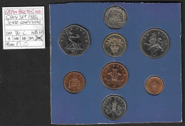 Regno Unito - Coin Set In Blister Senza Confezione 1984 Ms105 - Mint Sets & Proof Sets