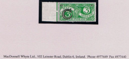 Ireland Revenues Excise Duty Entertainment Tax 1925 3d Green With Large "C" And Small Control Letters Mint Unmounted - Other & Unclassified